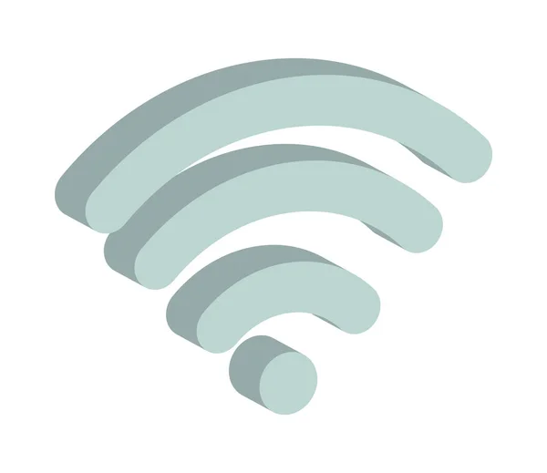 Wifi-Signal-Symbol — Stockvektor