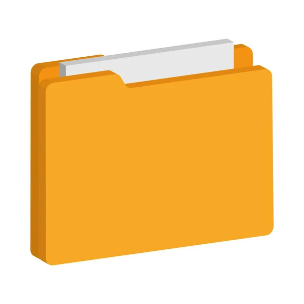 Ikona folderu — Wektor stockowy