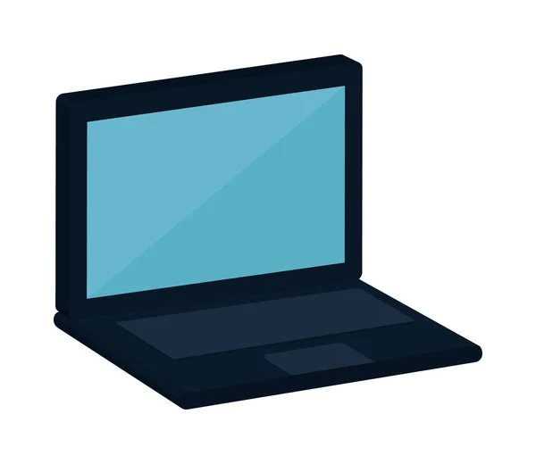 Laptop computer icoon — Stockvector