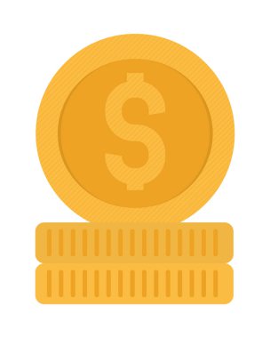 Para sikkeleri simgesi