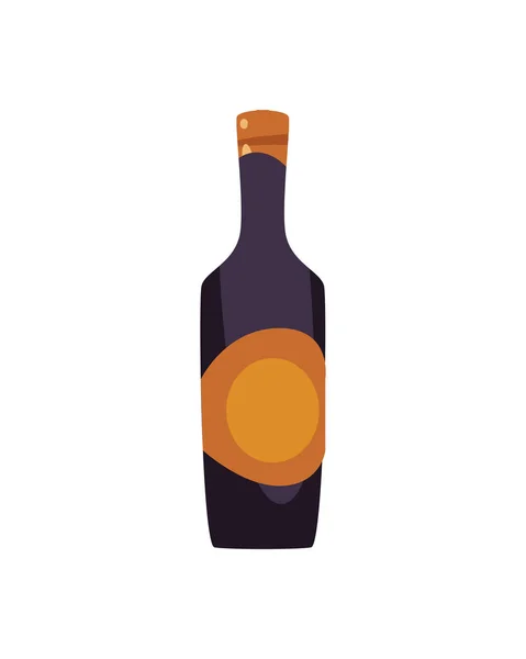 Бутылка вина — стоковый вектор