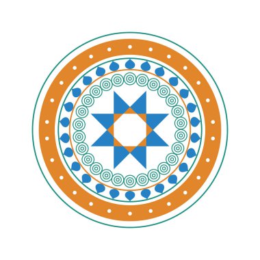 Dekoratif Hint Rangoli