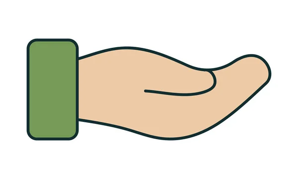 Hand icon image — Stock Vector