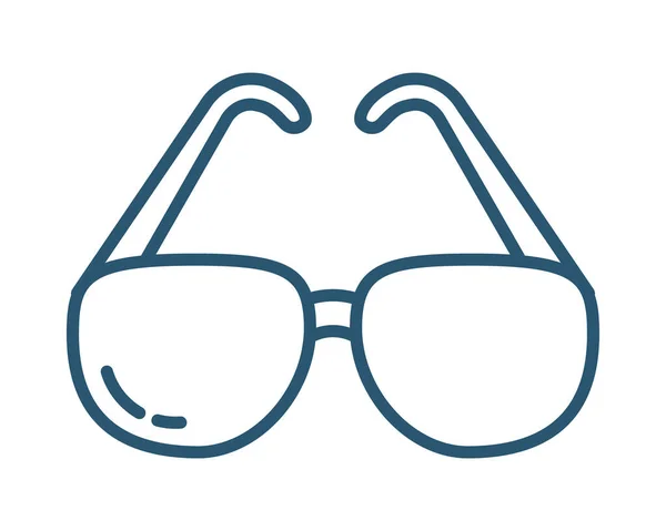 Szemüveg ikon kép — Stock Vector