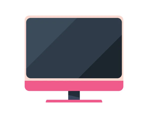 Μεταλλική ροζ οθόνη — Διανυσματικό Αρχείο