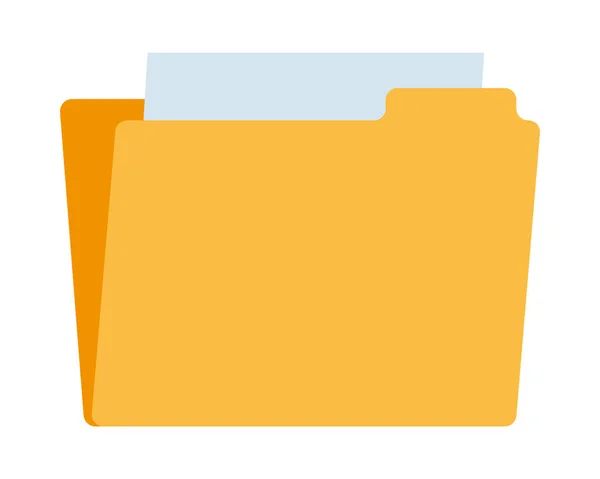 File folder icon — Stock Vector