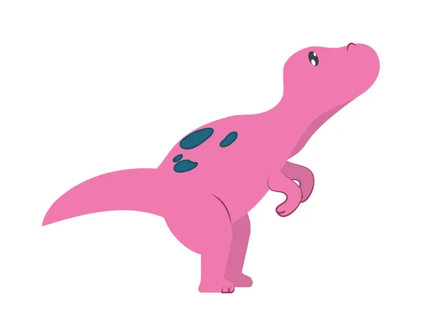 Mignon trex dinosaure — Image vectorielle