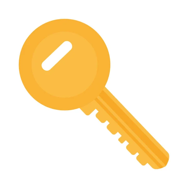 Kulcs ikon kép — Stock Vector