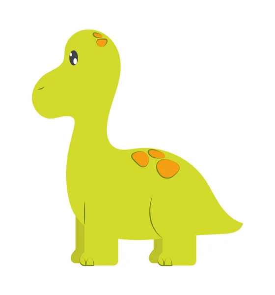 Bebé dinosaurio icono — Archivo Imágenes Vectoriales