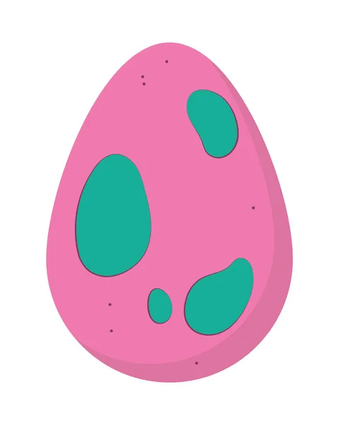 Icono de huevo de dinosaurio — Vector de stock