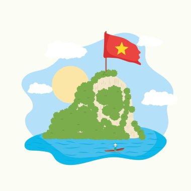 Şirin Vietnam adası