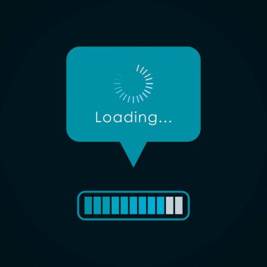 Sembolleri yükleyen konuşma kabarcığı