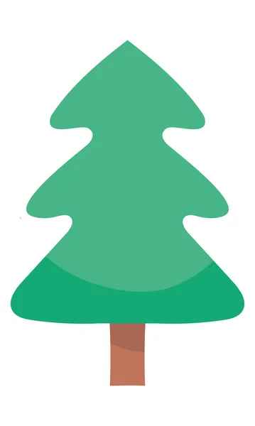 Tannenbaum-Ikone — Stockvektor