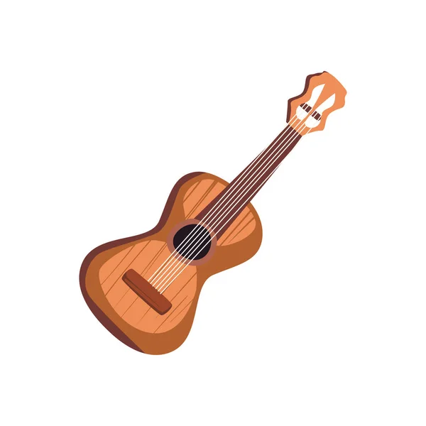 Akustik gitar tasarımı — Stok Vektör