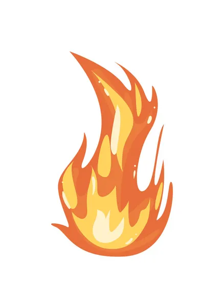 좋은 화재 삽화 — 스톡 벡터