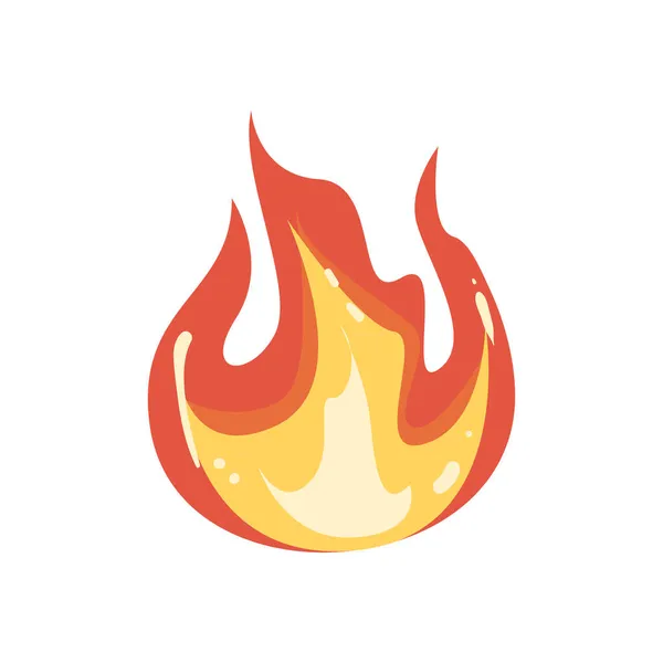 Szép tűz design — Stock Vector