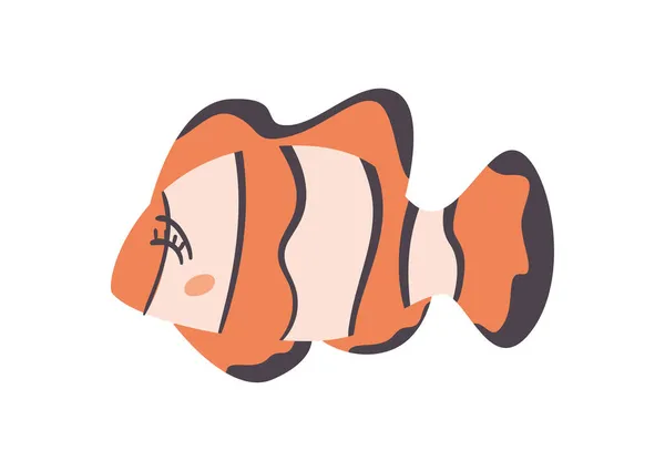Schönes Fischdesign — Stockvektor