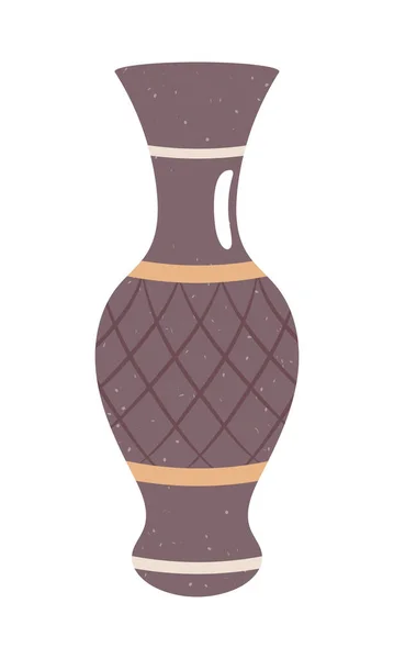 Icône de vase antique — Image vectorielle