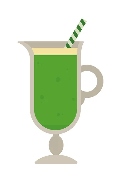 Matcha-Drink-Ikone — Stockvektor