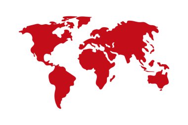 dünya haritası simgesi