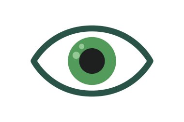 yeşil göz simgesini