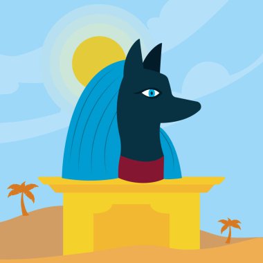 Anubis tanrı posteri