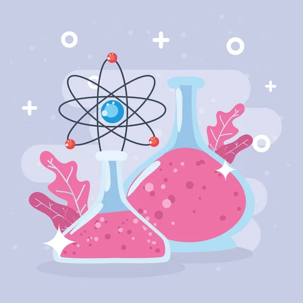Απεικόνιση φιάλης επιστήμης — Διανυσματικό Αρχείο