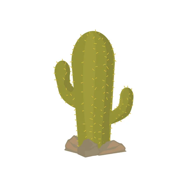 Diseño de cactus verde — Vector de stock