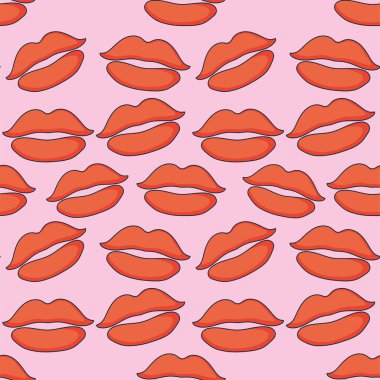 seksi kırmızı dudak arkaplanı