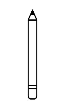 Kalem simgesi tasarım