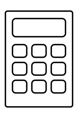 Hesap makinesi simge tasarım