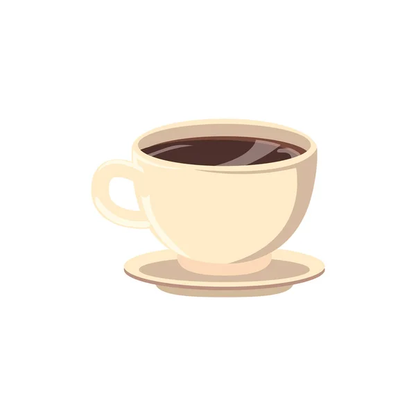 Design tazza di caffè — Vettoriale Stock