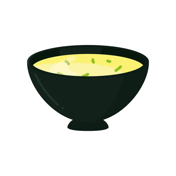 Design de sopa japonesa — Vetor de Stock