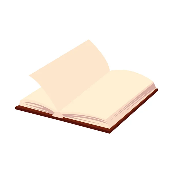 Blank book design — Stock Vector