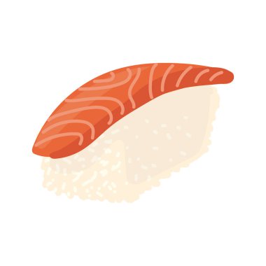 Suşi somon tasarımı