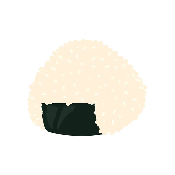 Diseño onigiri japonés — Vector de stock