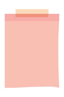 Bantlı pembe not