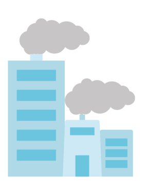 Fabrika binaları simgesi