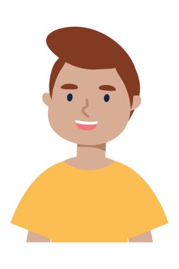 youn adam gülümsüyor