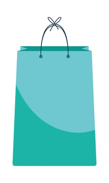 Shopping bag blu — Vettoriale Stock