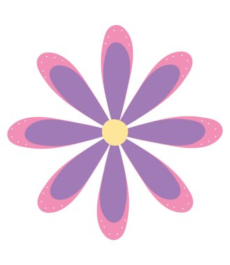 pembe ve mor çiçek