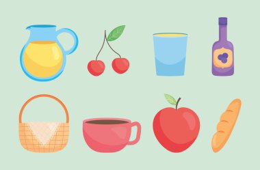 piknik ve yemek takımı