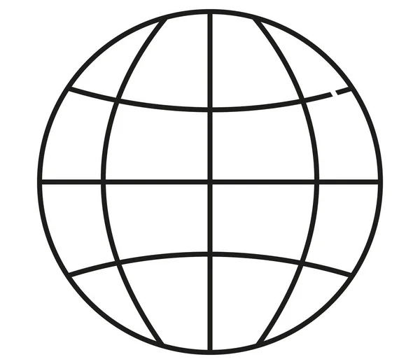 Global sphere image — Stockvektor