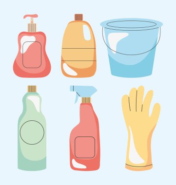 ev temizleme malzemeleri seti