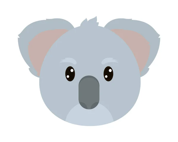 Söt koala ikon — Stock vektor