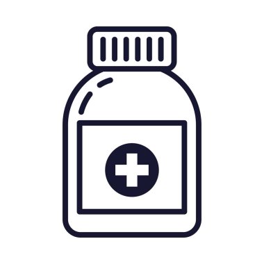 Şirin ilaç şişesi.