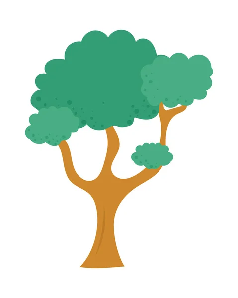 Conception d'arbre mignon — Image vectorielle