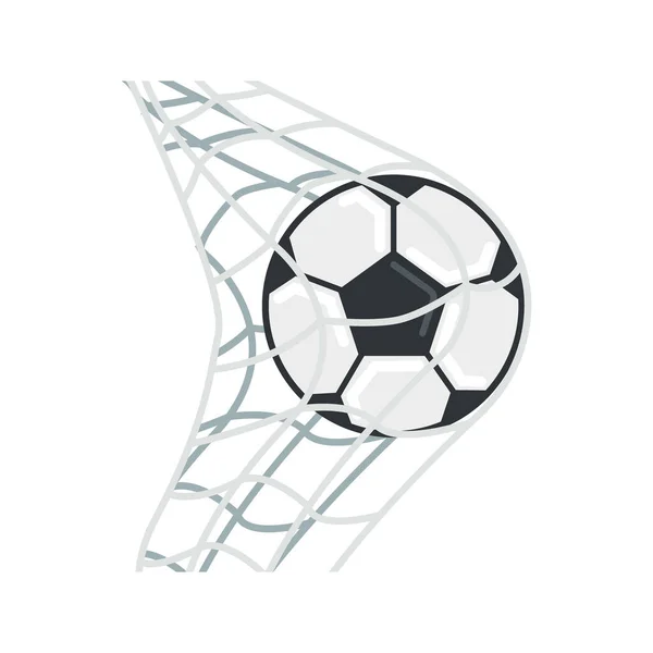 Obrázek fotbalového míče — Stockový vektor