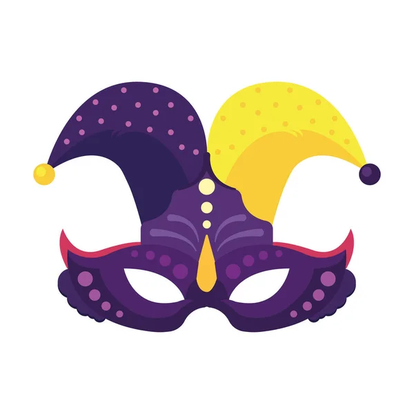 Cute purple mask — Stockvektor