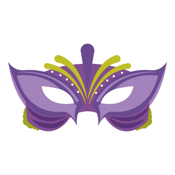 Cute violet mask — Stockvektor